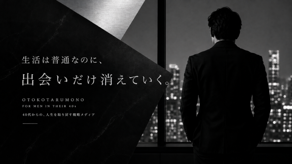 出会いがないと感じる40代男性